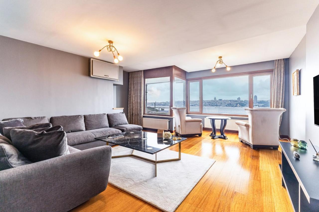 伊斯坦布尔Duplex Flat W Panoramic Bosphorus View And Terrace公寓 外观 照片