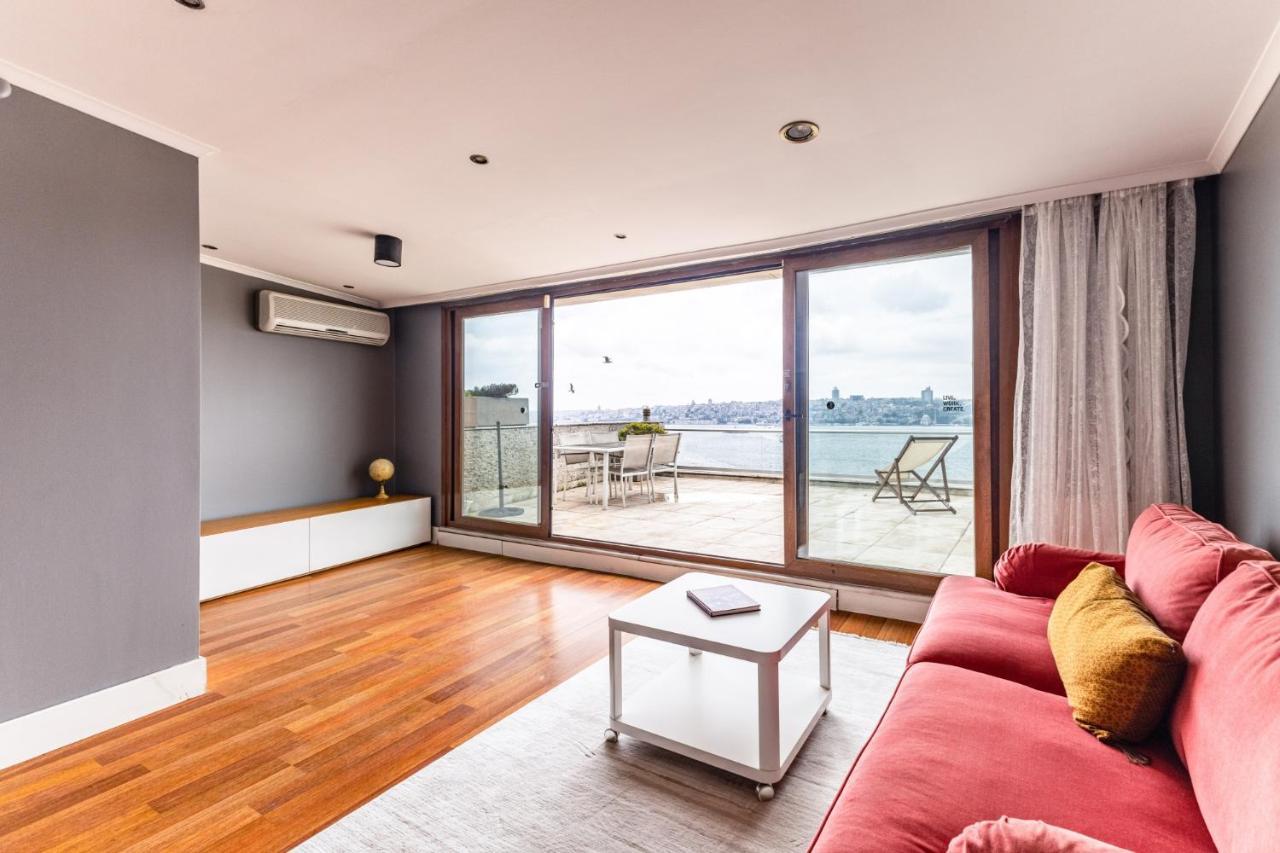 伊斯坦布尔Duplex Flat W Panoramic Bosphorus View And Terrace公寓 外观 照片